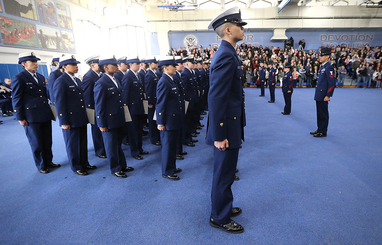 Coast Guard Graduation